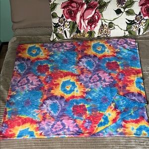 2 yards Vibrant Tie-Dye fabric
